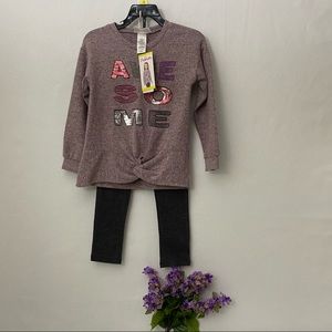 Flapdoodles girl’s 2-piece set, NWT